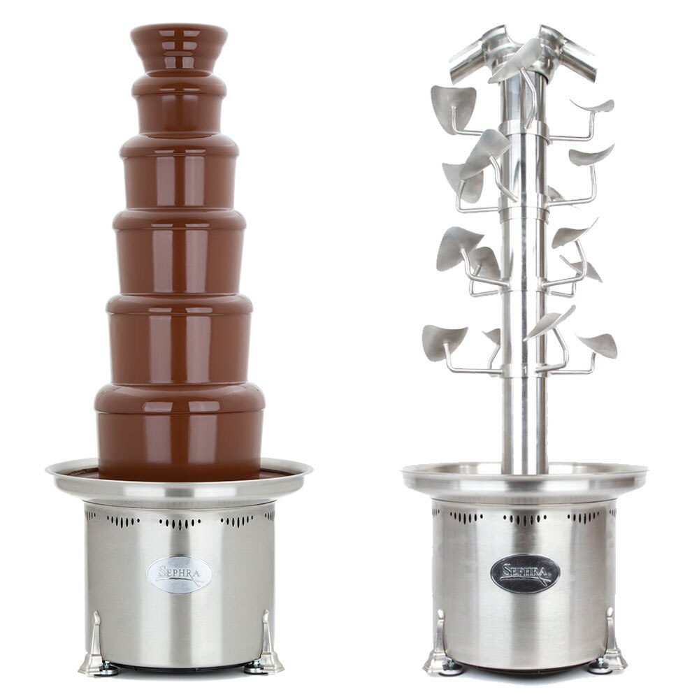 Sephra CF34/44RC Four in One Cascade Chocolate Fountain